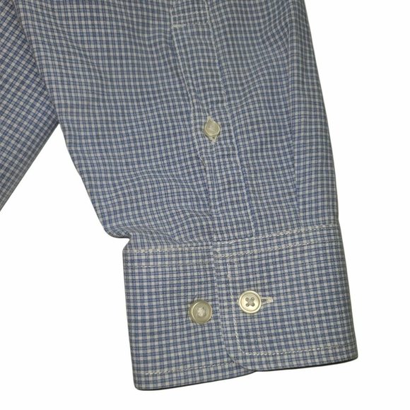 Lucky Brand White Label Fit Button Down Size XL - Picture 5 of 8